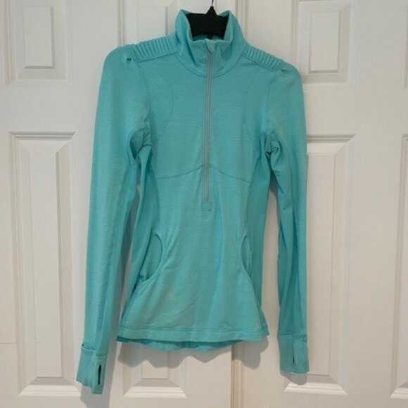 lululemon athletica Tops - Lululemon Quarterzip Top - Sz 4